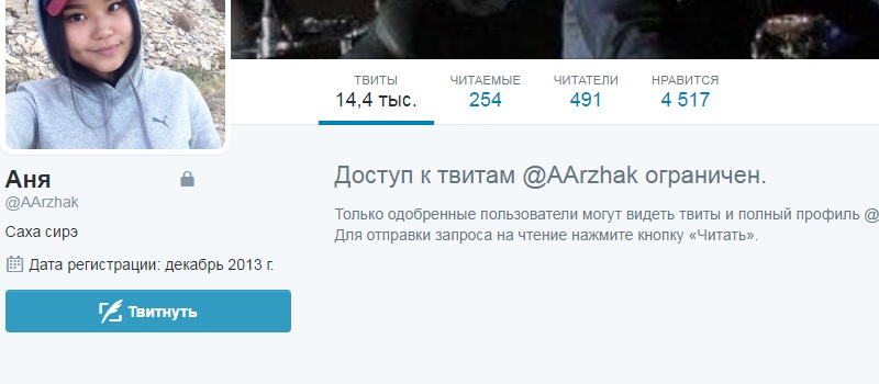 как читать закрытый твиттер