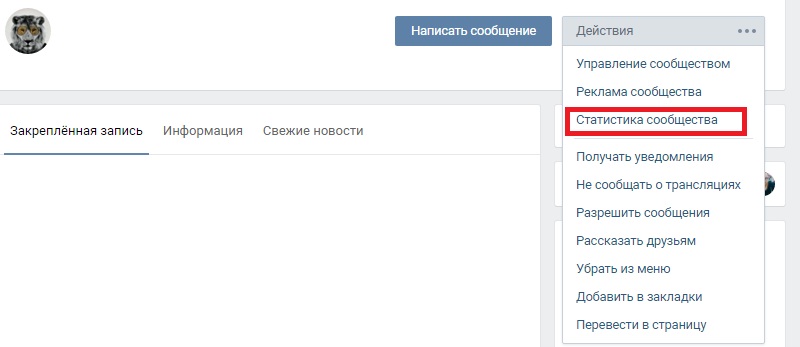 уникальные посещения и просмотры в вконтакте как посмотреть