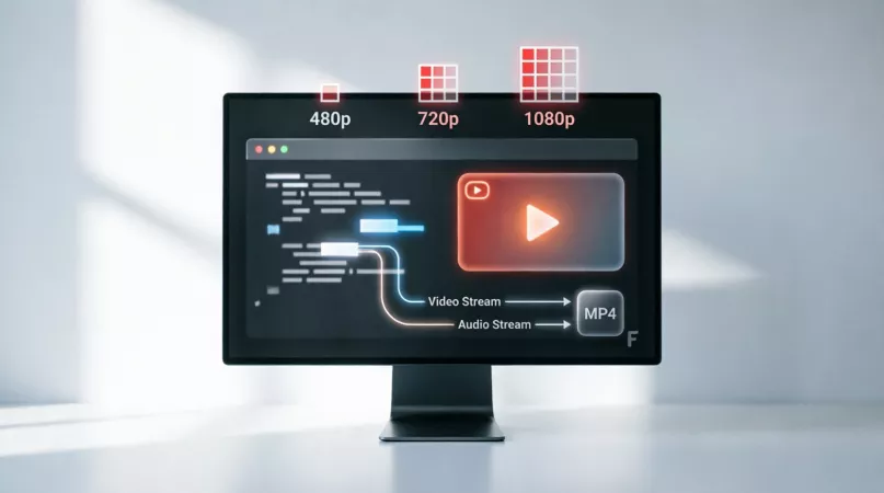 Выбор качества видео Rutube