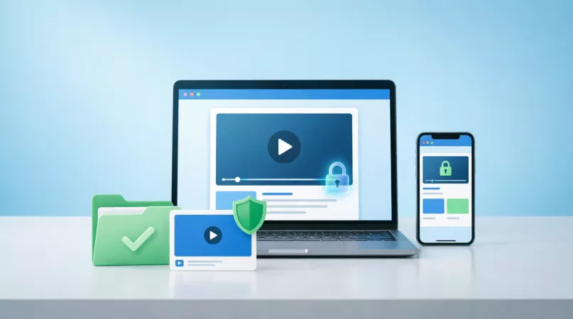 Безопасное сохранение ролика YouTube