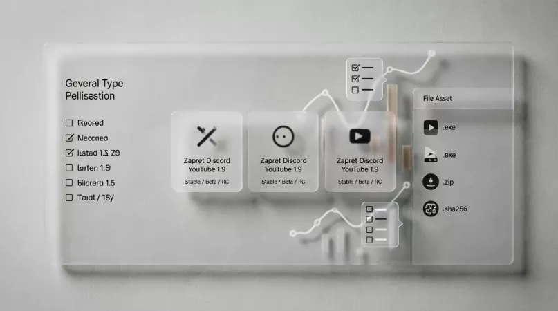 Выбор версии Zapret Discord YouTube 1.9