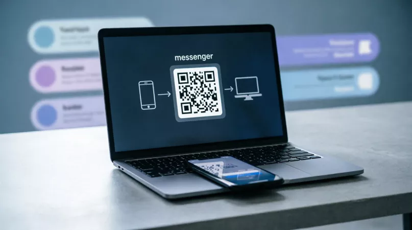 Вход ВКонтакте по QR коду с телефона