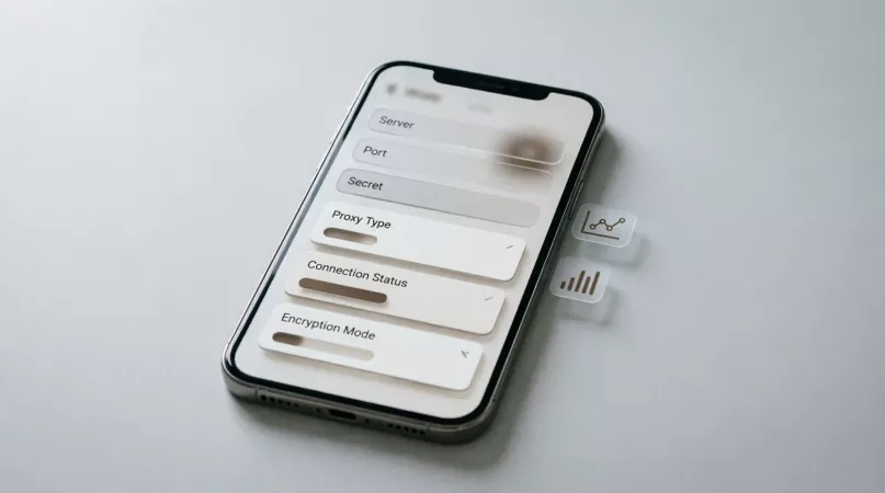 подключение MTProto proxy в Telegram