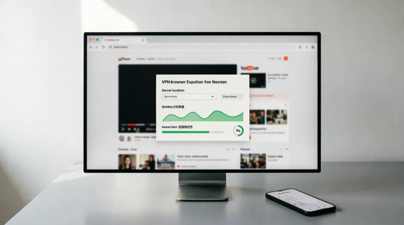 Настройка VPN расширения для просмотра YouTube