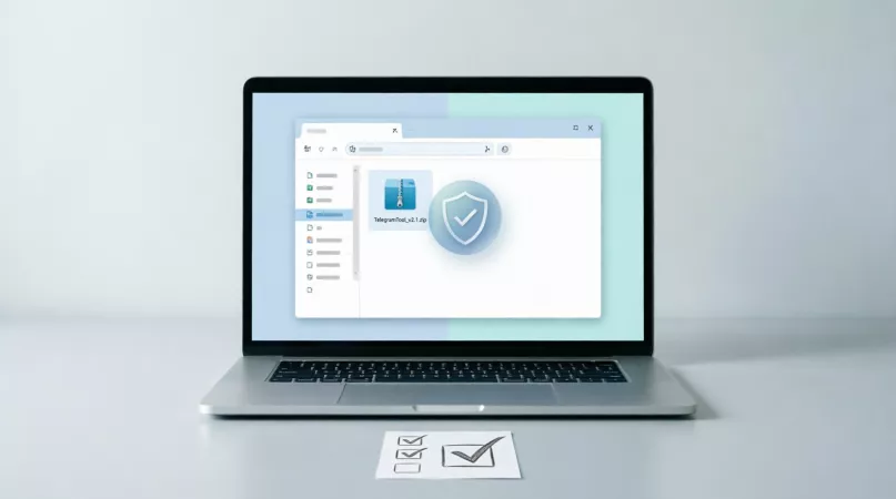 Проверка архива Zapret Telegram